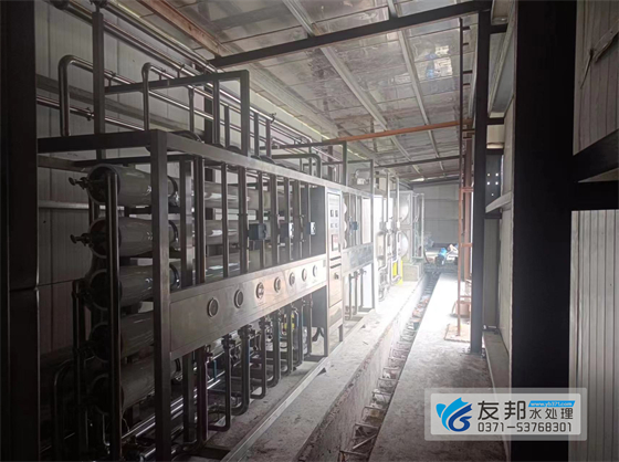 口水娃10噸雙級反滲透設備