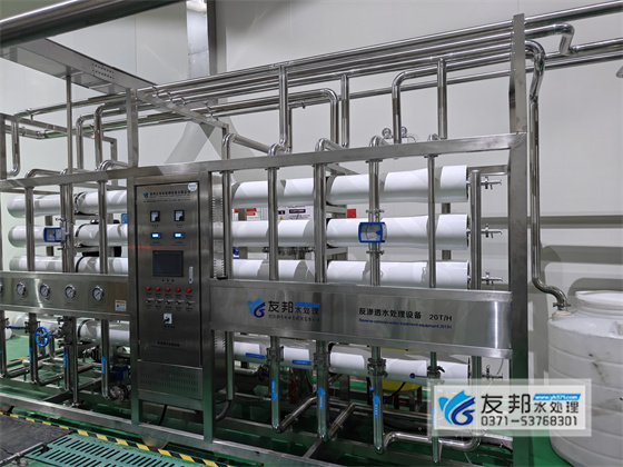 新疆娃哈哈工廠20噸純凈水設備